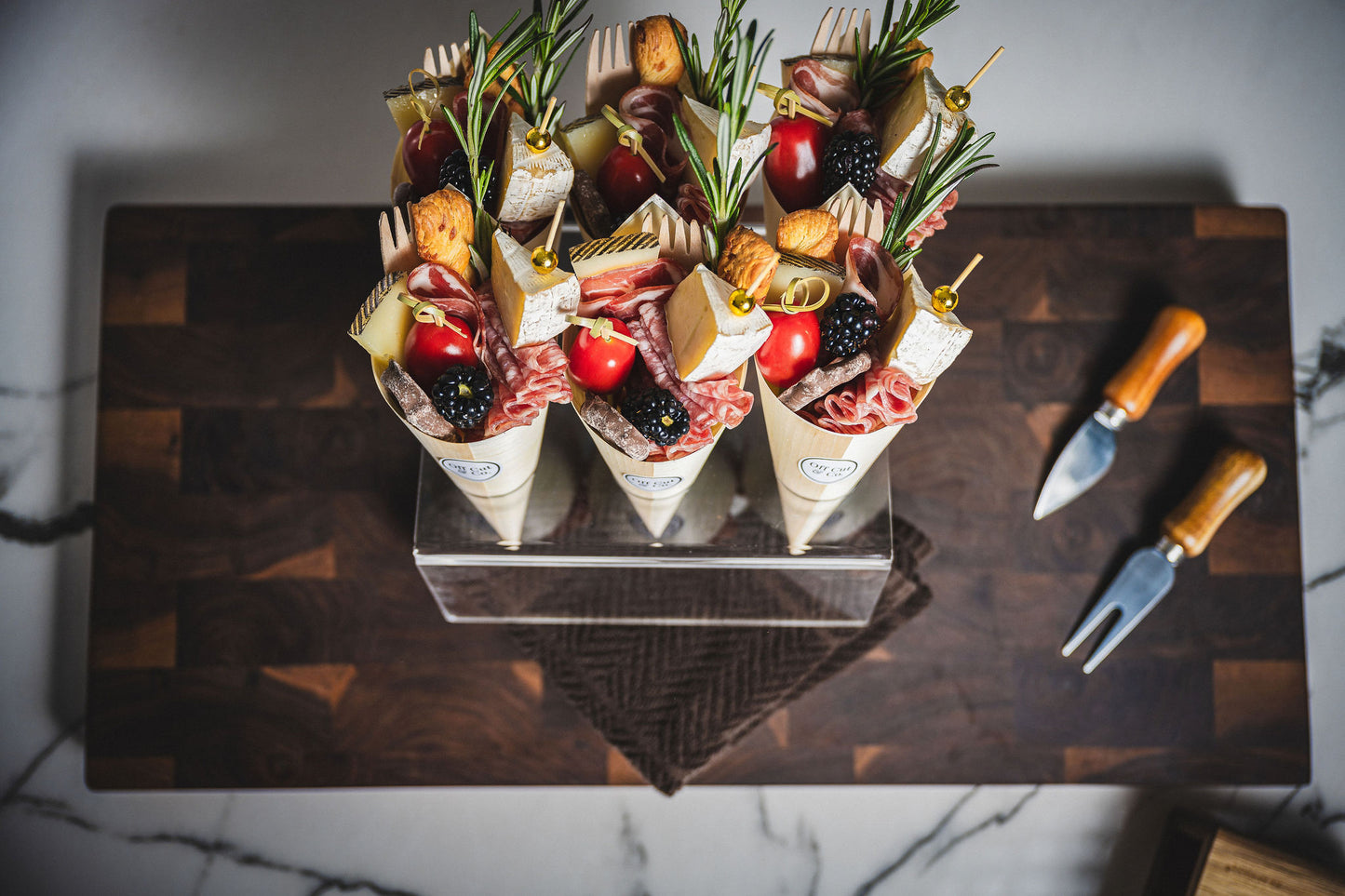 Artisanal Charcuterie Cones