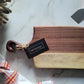 Mini Handmade Walnut Charcuterie Board With Handle (13.5" x 0.75" x 6.75") - A328