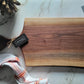 Handmade Walnut Charcuterie Board With Handle (25.5" x 0.75" x 12.5") - A331