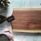 Handmade Walnut Charcuterie Board With Handle (24.75" x 0.75" x 12") - A332