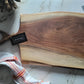 Handmade Walnut Charcuterie Board With Handle (23.75" x 0.75" x 13.5") - A334