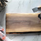 Handmade Walnut Charcuterie Board (17" x 0.75" x 9.25") - A337