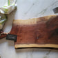 Handmade Walnut Charcuterie Board With Handle (24.75" x 0.75" x 12.5") - A357