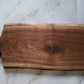 Handmade Walnut Charcuterie Board With Handle (41.5" x 0.75" x 12") - A359