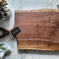 Handmade Walnut Charcuterie Board With Handle (24.75" x 1" x 14.5") - A372