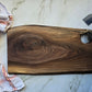 Handmade Walnut Charcuterie Board (18" x 0.75" 10.75") - A375