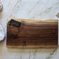 Handmade Walnut Charcuterie Board (17.5" x 0.75" x 9.75") - A377