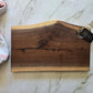 Handmade Walnut Charcuterie Board (17" x 0.75" x 11") - A382