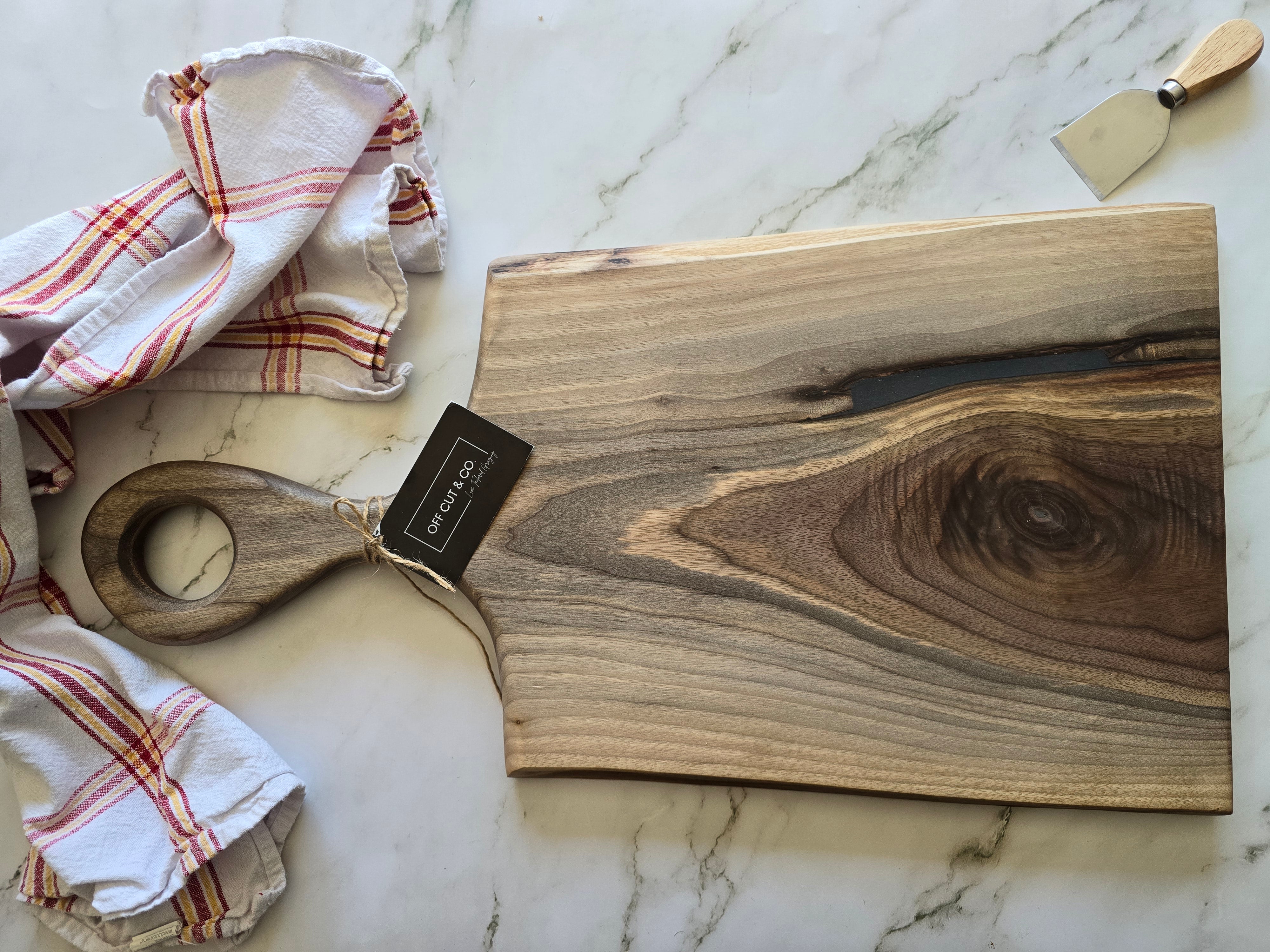 Black Walnut authentic Charcuterie Board - Handmade