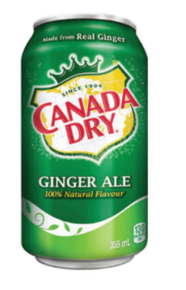 Canada Dry Ginger Ale - 355ml Can